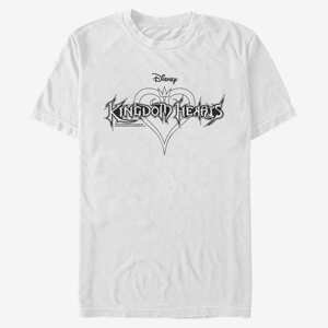 Queens Disney Kingdom Hearts - Black and White Unisex T-Shirt White