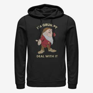 Queens Disney Snow White - Grumpy Deal Unisex Hoodie Black