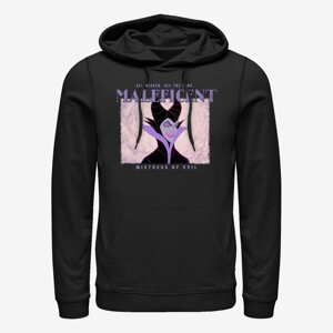 Queens Disney Villains - Maleficent Square Unisex Hoodie Black