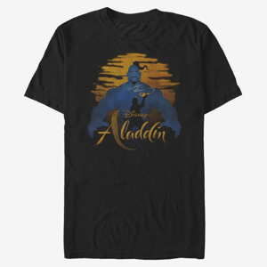 Queens Disney Aladdin: Live Action - Genie Silhouette Unisex T-Shirt Black