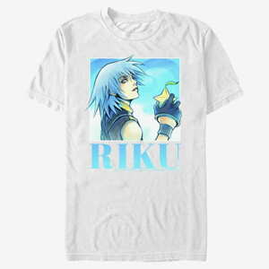 Queens Disney Kingdom Hearts - Riku Heart Throb Unisex T-Shirt White