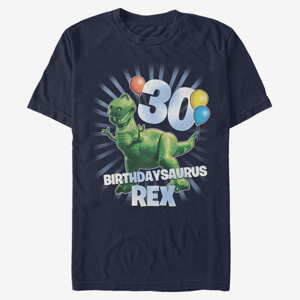 Queens Disney Toy Story 1-3 - Ballon Rex 30 Unisex T-Shirt Navy Blue