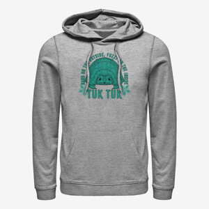 Queens Disney Raya & The Last Dragon - Fuzzy Tuk Tuk Unisex Hoodie Heather Grey