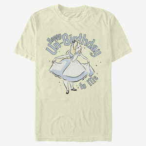 Queens Disney Alice in Wonderland - Alice UnBirthday Unisex T-Shirt Natural