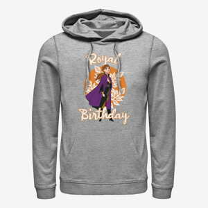 Queens Disney Frozen - Anna Birthday Princess Unisex Hoodie Heather Grey