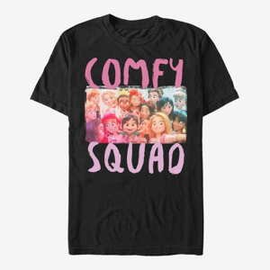 Queens Disney Wreck-It Ralph 2 - Comfy Squad Selfie Unisex T-Shirt Black