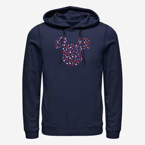 Queens Disney Classic Mickey - Stars and Ears Unisex Hoodie Navy Blue