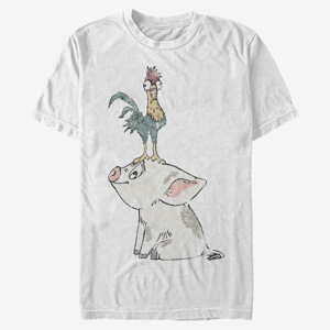 Queens Disney Moana - Pua Unisex T-Shirt White