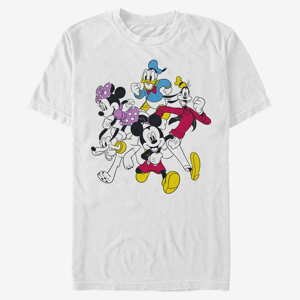 Queens Disney Classic Mickey - MICKEY AND FRIENDS Unisex T-Shirt White