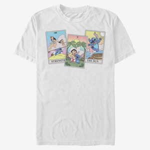 Queens Disney Lilo & Stitch - LILO STITCH TAROT Unisex T-Shirt White
