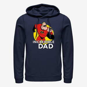 Queens Disney Incredibles 2 - Best Father Unisex Hoodie Navy Blue