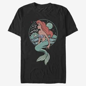 Queens Disney The Little Mermaid - Moonrise Shipwreck Unisex T-Shirt Black