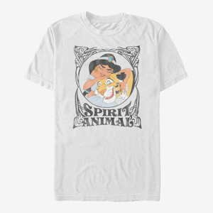 Queens Disney Aladdin - Spirit Animal v2 Unisex T-Shirt White