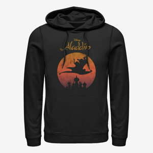 Queens Disney Aladdin - Flying High Unisex Hoodie Black