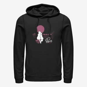 Queens Disney The Aristocats - Together In Paris Unisex Hoodie Black