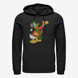 Queens Disney Mickey Classic - Duck Carols Unisex Hoodie Black