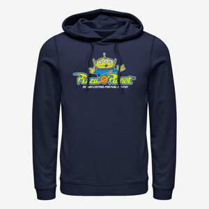 Queens Disney Toy Story 1-3 - Pizza Arcade Unisex Hoodie Navy Blue