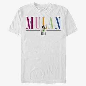 Queens Disney Mulan - Mulan Title Unisex T-Shirt White