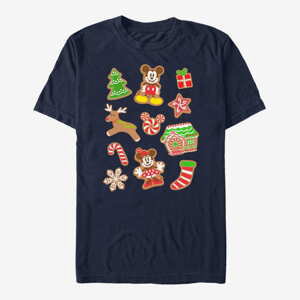 Queens Disney Mickey Classic - Gingerbread Mouses Unisex T-Shirt Navy Blue
