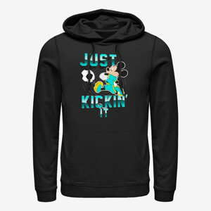 Queens Disney Classic Mickey - Kickin It Unisex Hoodie Black