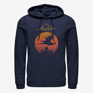 Queens Disney Aladdin - Flyin High Unisex Hoodie Navy Blue