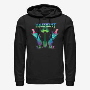 Queens Disney Sleeping Beauty - Maleficent Rock Unisex Hoodie Black