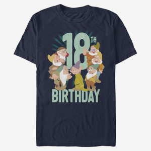 Queens Disney Snow White And The Seven Dwarfs - Dwarves Eighteenth Bday Unisex T-Shirt Navy Blue