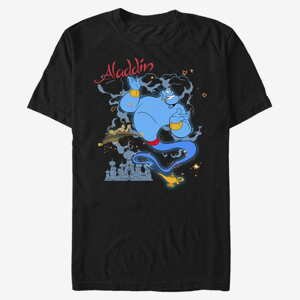Queens Disney Aladdin - Genie Sparkle 3 Unisex T-Shirt Black