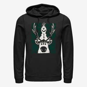 Queens Disney Frozen 2 - Olaf Sven Leaves Unisex Hoodie Black