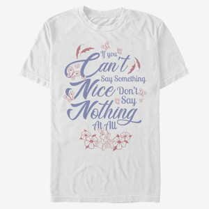 Queens Disney Bambi - Can't Say Something Nice Unisex T-Shirt White