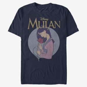 Queens Disney Mulan - VINTAGE MULAN Unisex T-Shirt Navy Blue