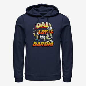 Queens Disney Toy Story 1-3 - Loyal And Daring Unisex Hoodie Navy Blue