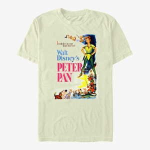 Queens Disney Peter Pan - VINTAGE PAN POSTER Unisex T-Shirt Natural