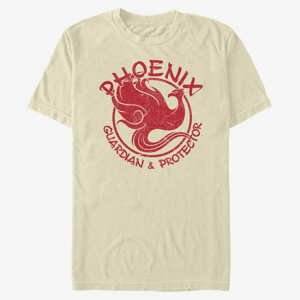 Queens Disney Mulan: Live Action - Phoenix Circle Unisex T-Shirt Natural