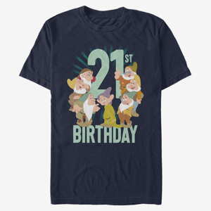 Queens Disney Snow White - Dwarves Twentyfirst Bday Unisex T-Shirt Navy Blue