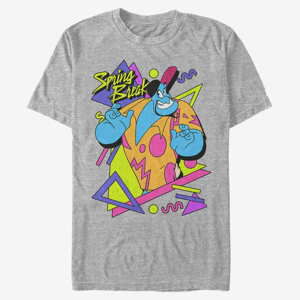 Queens Disney Aladdin - Spring Break Unisex T-Shirt Heather Grey