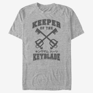 Queens Disney Kingdom Hearts - Keyblade Keeper Unisex T-Shirt Heather Grey