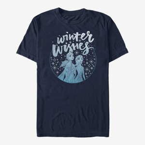 Queens Disney Frozen 2 - Winter Wishes Unisex T-Shirt Navy Blue