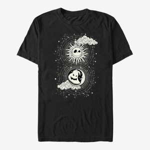 Queens Disney Nightmare Before Christmas - JACK OOGIE CELESTIAL CLOUDS Unisex T-Shirt Black