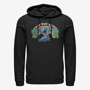 Queens Disney Lilo & Stitch - Kawaii Stitch Unisex Hoodie Black