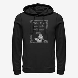 Queens Disney Beauty & The Beast - Book Lover Unisex Hoodie Black