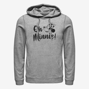 Queens Disney Classic Mickey - Oh Minnie Unisex Hoodie Heather Grey