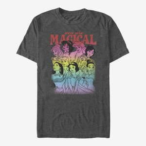 Queens Disney Princess Group - You Are Magical Unisex T-Shirt Dark Heather Grey