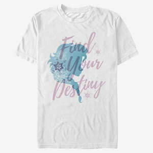 Queens Disney Frozen - Destiny Sil Elsa Unisex T-Shirt White