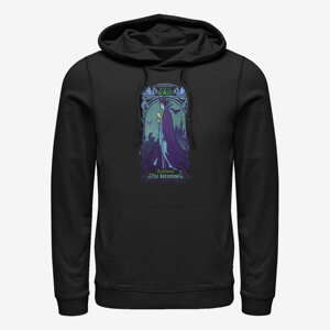 Queens Disney Sleeping Beauty - Maleficent The Sorceress Unisex Hoodie Black