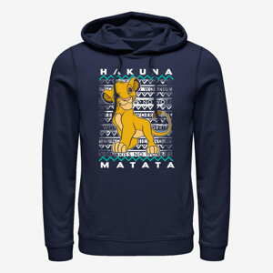 Queens Disney The Lion King - Hakuna Simba Unisex Hoodie Navy Blue