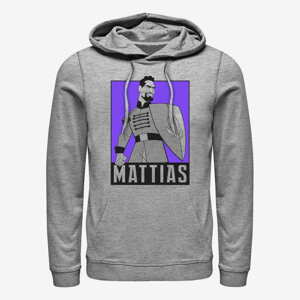 Queens Disney Frozen 2 - Mattias Hero Pose Unisex Hoodie Heather Grey