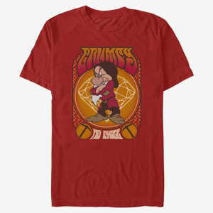 Queens Disney Snow White and the Seven Dwarfs - Grumpy Gig Unisex T-Shirt Red