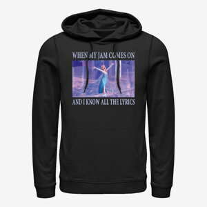 Queens Disney Frozen - Elsa Meme Unisex Hoodie Black