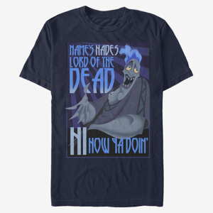 Queens Disney Hercules - Names Hades Unisex T-Shirt Navy Blue